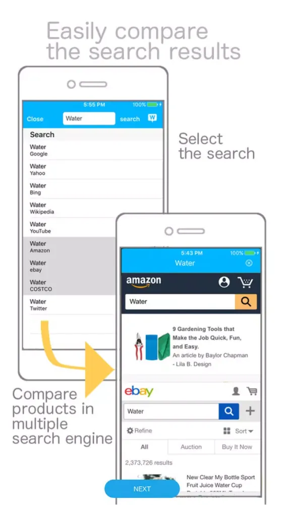 Jetrun WebBrowser / Comparison search سکرین شاٹس
