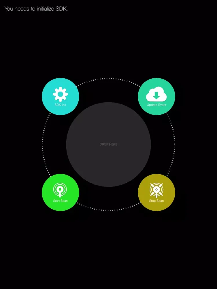 Beacontrol iPad 應用截圖