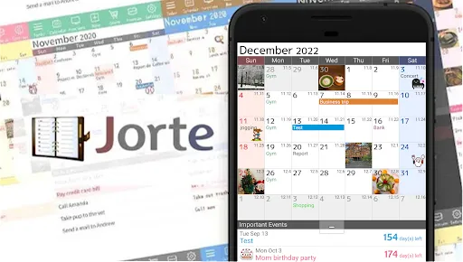 Jorte Calendar & Organizer應用截圖