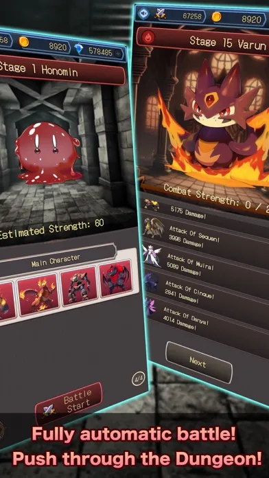 تصاویر Idle RPG Monsters Collection