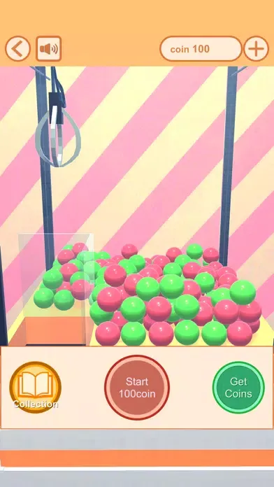 Capturas de tela do Claw Machine Game