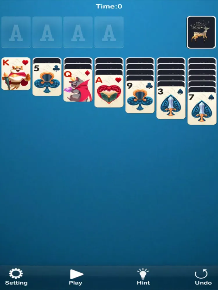Classic Solitaire 98 iPad  Ekran Görüntüleri