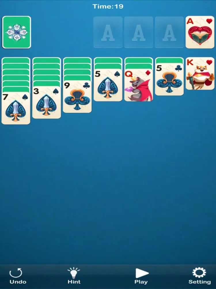 Classic Solitaire 98 iPad  Ekran Görüntüleri