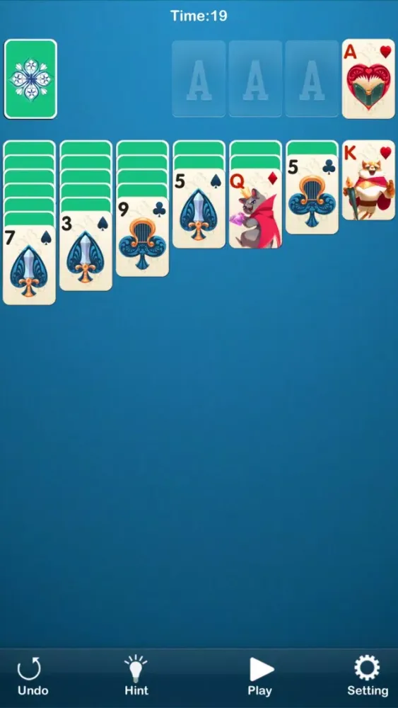 Classic Solitaire 98 Ekran Görüntüleri
