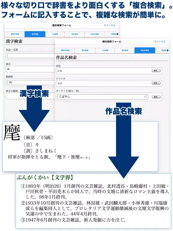 Ảnh chụp màn hình của 広辞苑第七版【岩波書店】(ONESWING) iPad 