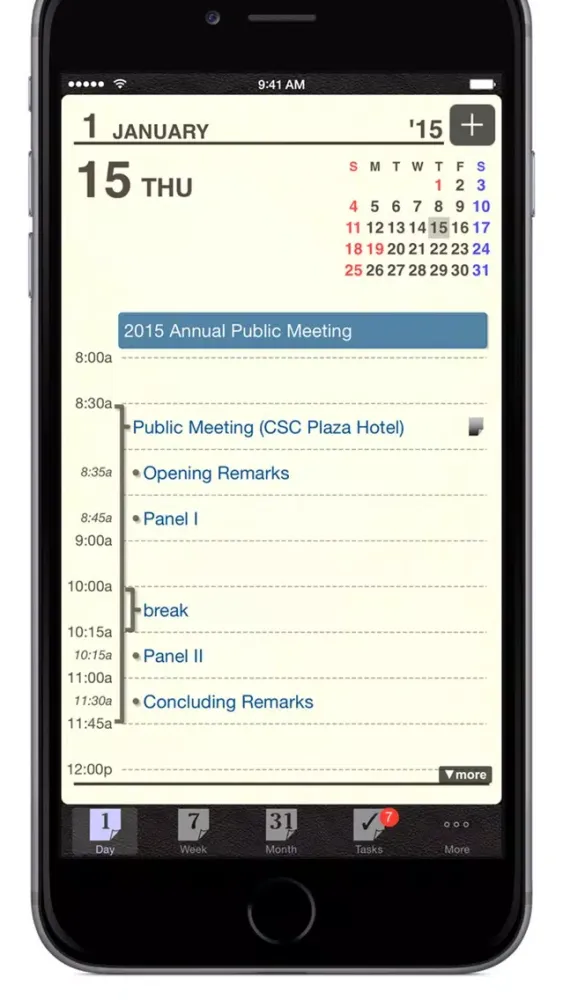 Refills - Calendar & Tasks سکرین شاٹس