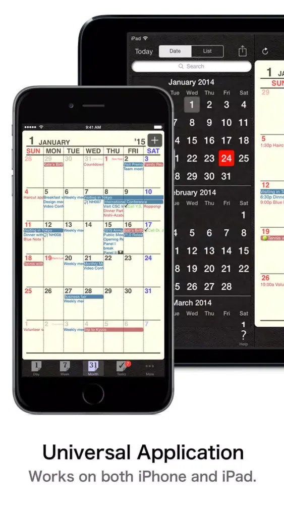 Refills - Calendar & Tasks سکرین شاٹس