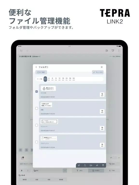 Скриншоты TEPRA LINK 2 iPad 