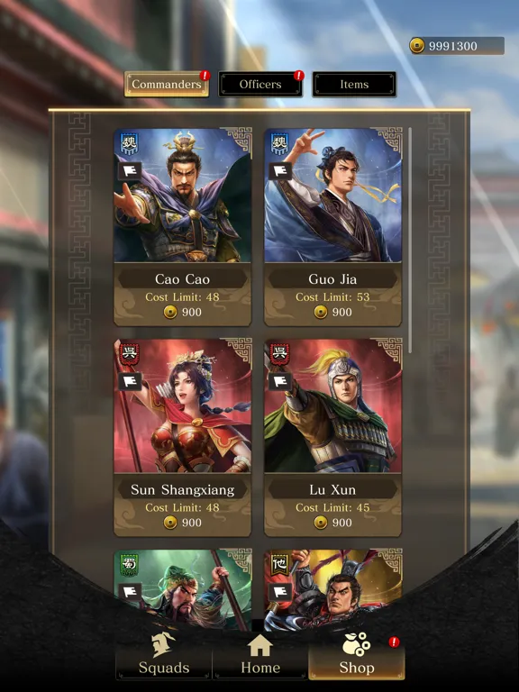 تصاویر Three Kingdoms HEROES iPad 
