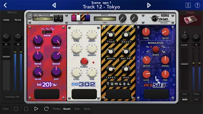 Tangkapan skrin KORG Gadget 3