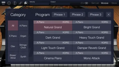KORG Module Pro স্ক্রিনশট