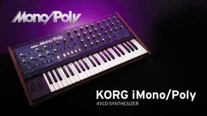 Скриншоты KORG iMono/Poly