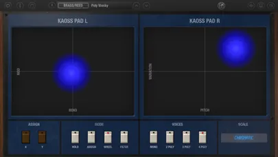 Скриншоты KORG iMono/Poly