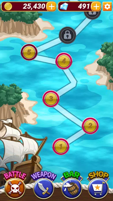 Battle of The Pirates سکرین شاٹس