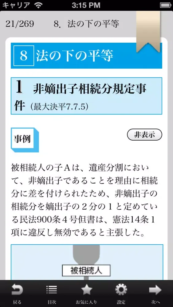 今年こそ行政書士！試験にデル判例 Lite应用截图