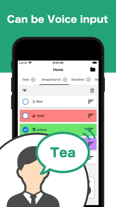 Ảnh chụp màn hình của Simple Voice Todo