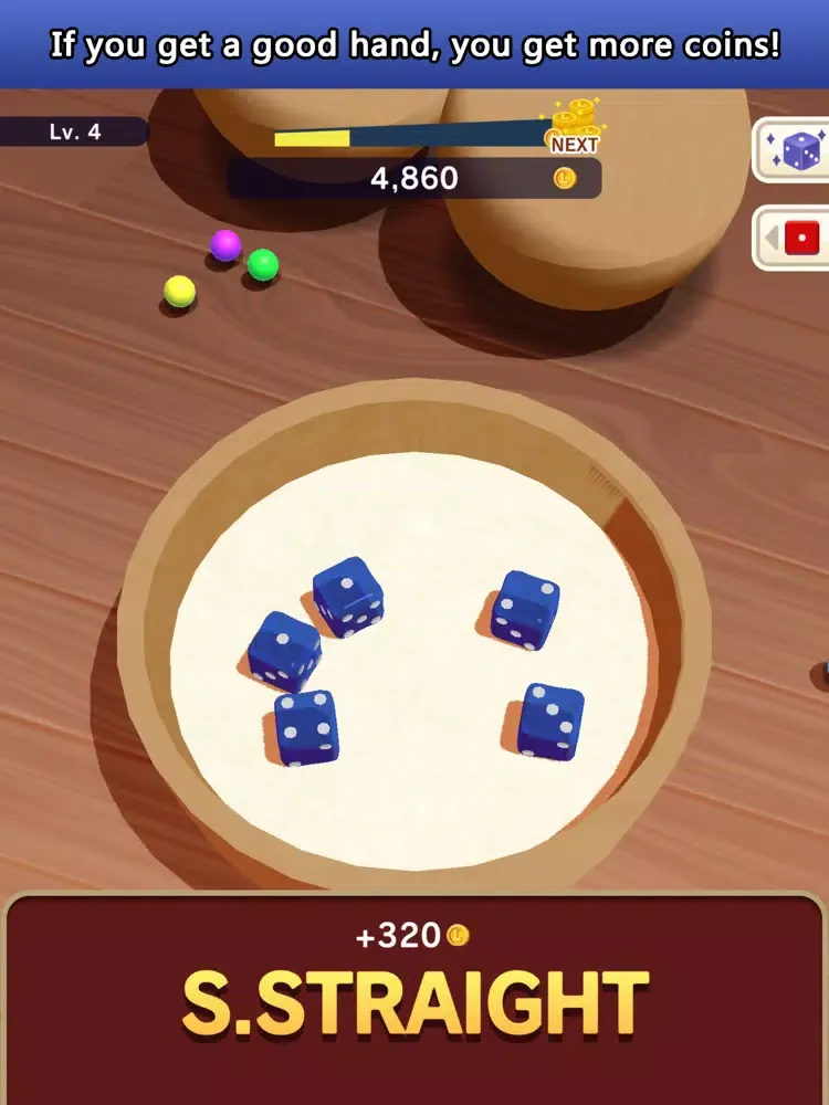 Ảnh chụp màn hình của Miracle Dice! iPad 