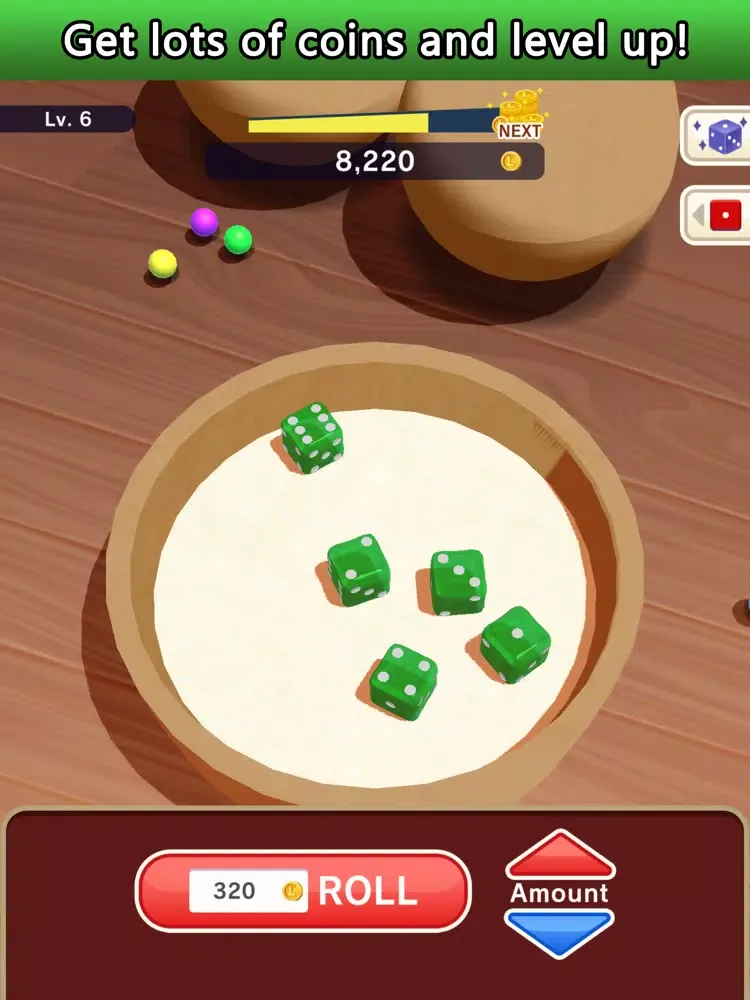Ảnh chụp màn hình của Miracle Dice! iPad 