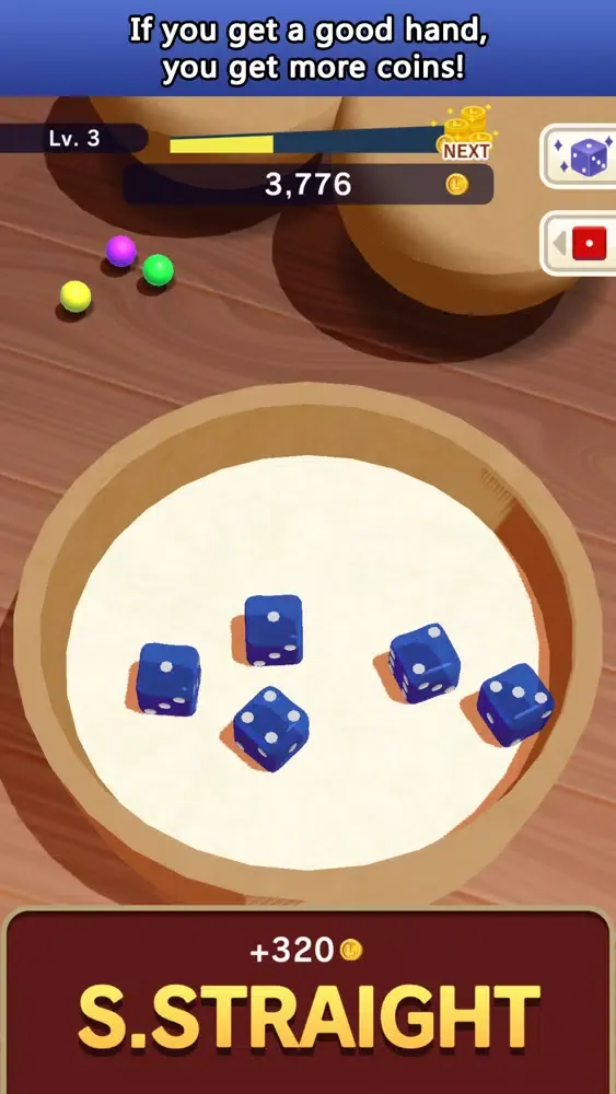 Ảnh chụp màn hình của Miracle Dice!