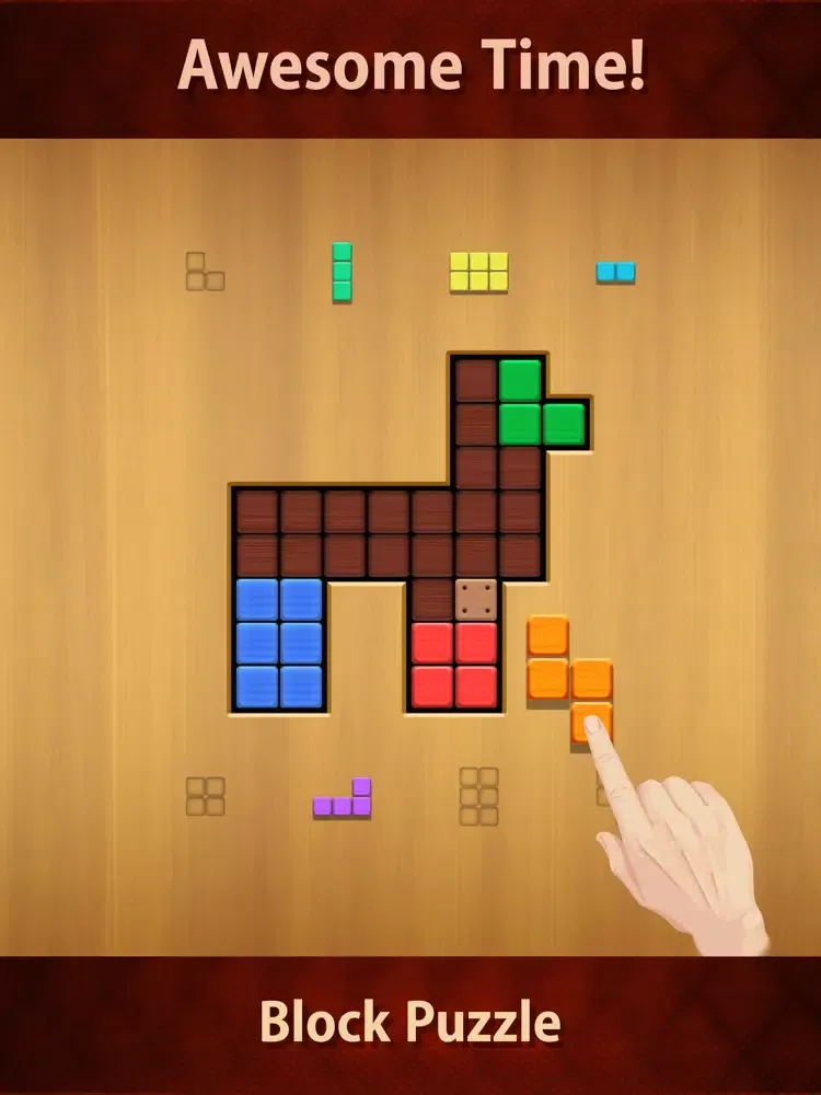 Wood Puzzle The Best iPad  Screenshots