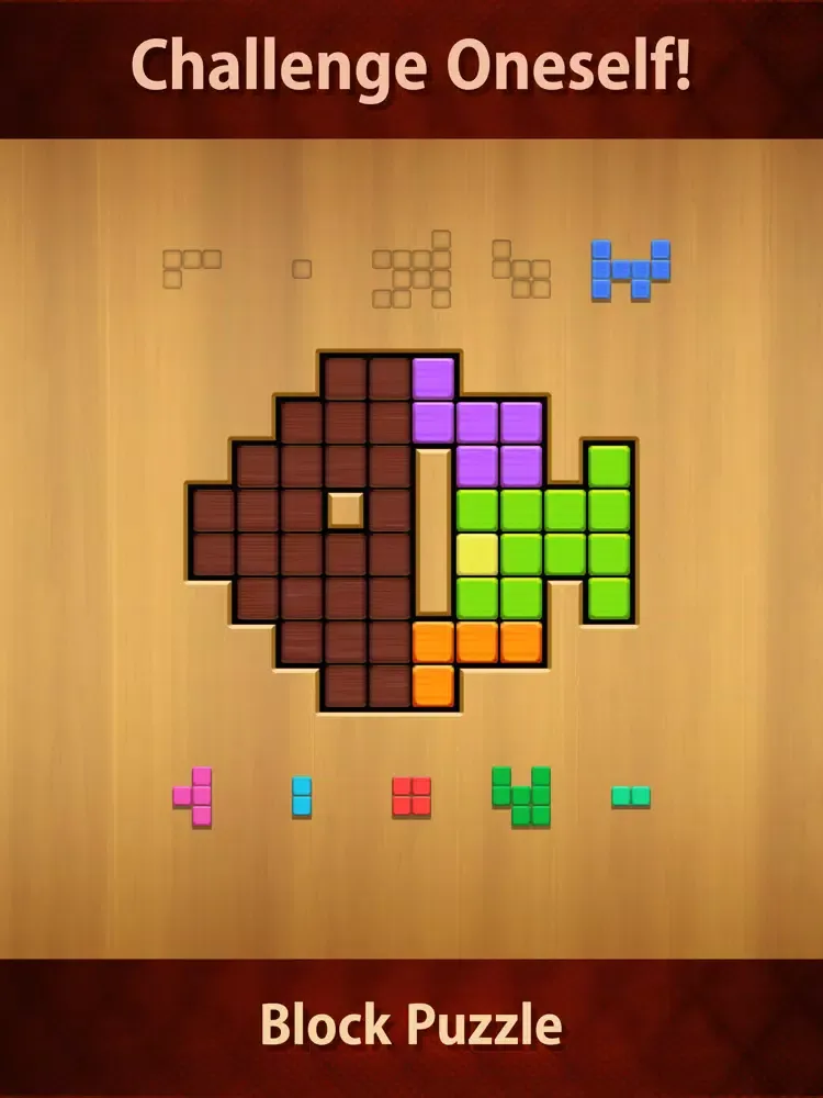 Wood Puzzle The Best iPad  Screenshots