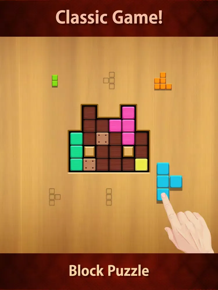 Wood Puzzle The Best iPad  Screenshots