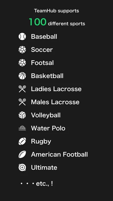 TeamHub - Manage Sports Teams应用截图