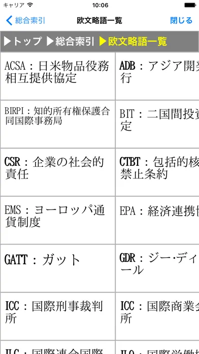 Capturas de pantalla de 有斐閣 法律学小辞典第5版