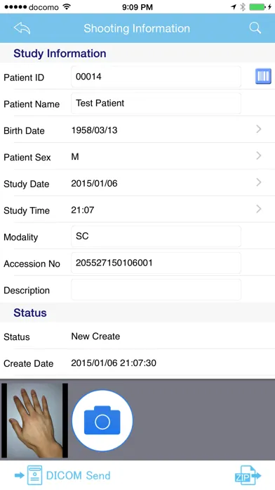 تصاویر DICOM-Shot