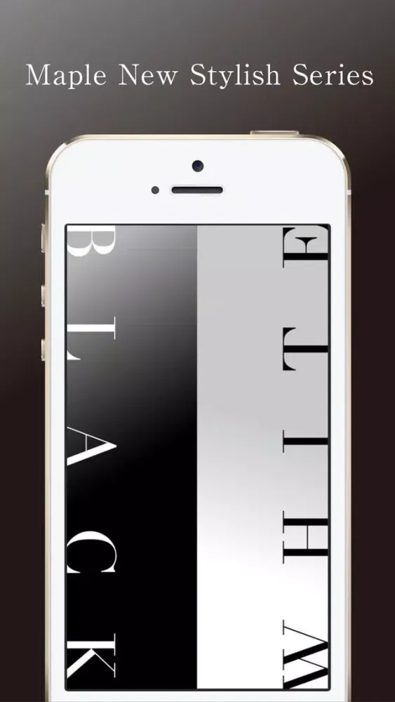 Capturas de tela do Turn the panel . Do you like black or white ?「Black or White」