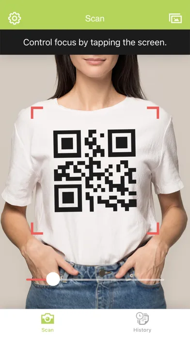 Capturas de pantalla de QR/Barcode Scanner Iconit LITE