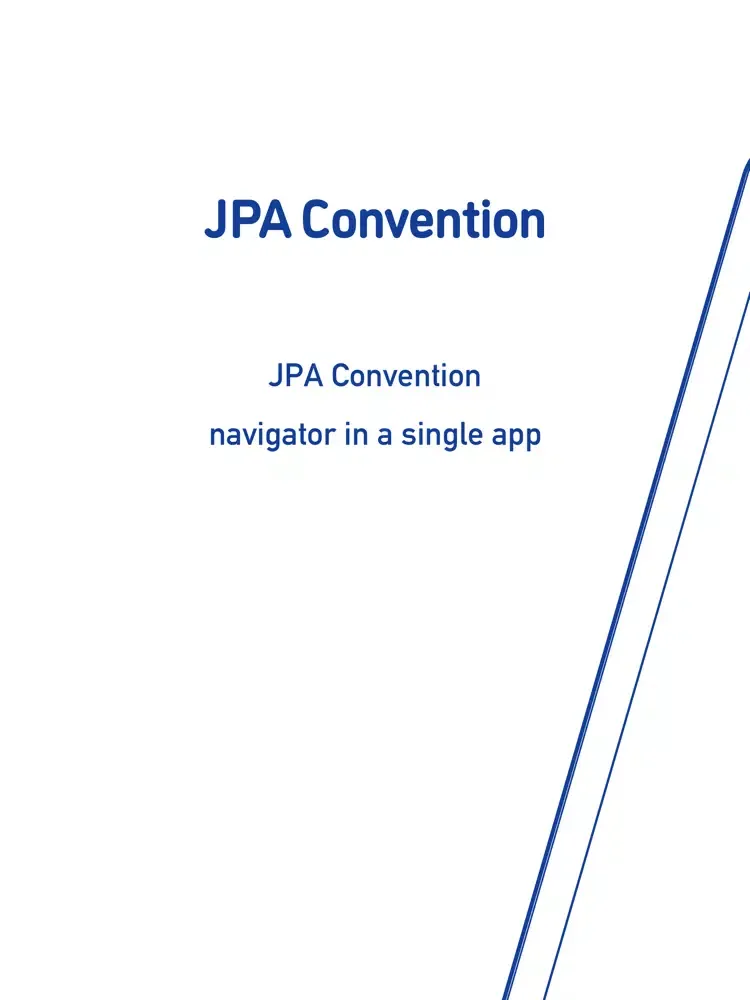 Capturas de pantalla de JPA Convention iPad 