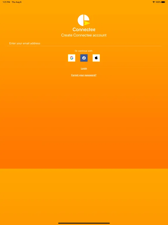 Screenshot di Connectee iPad 