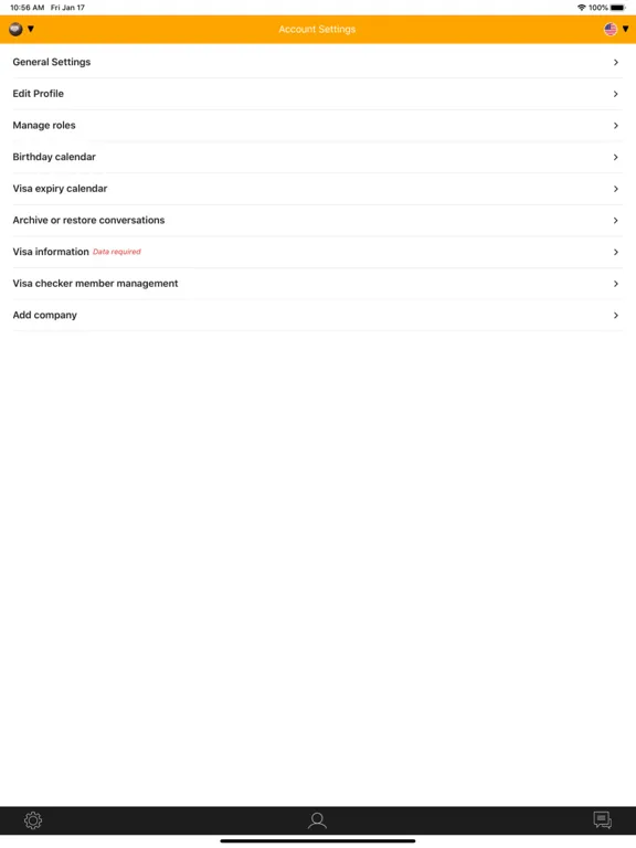 Screenshot di Connectee iPad 