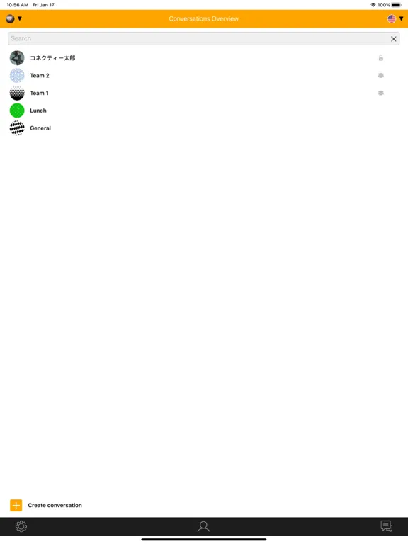 Screenshot di Connectee iPad 