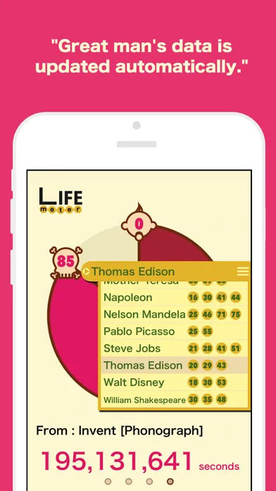 LIFE meter - Let's take a look at the rest of your life! Screenshots