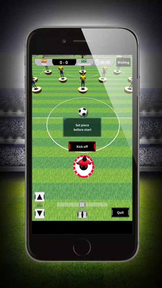 Скриншоты Flick Table Soccer - Subbuteo like free online foosball games