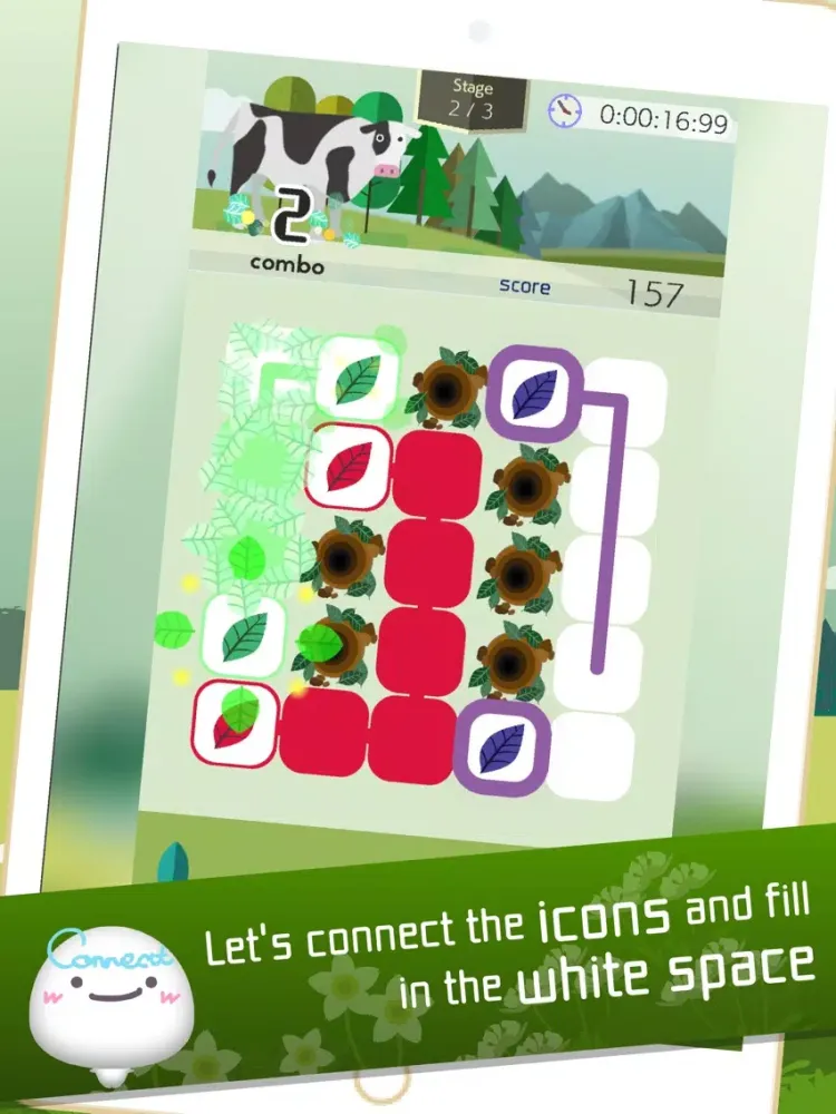 Tangkapan skrin Connect! Line Puzzle iPad 
