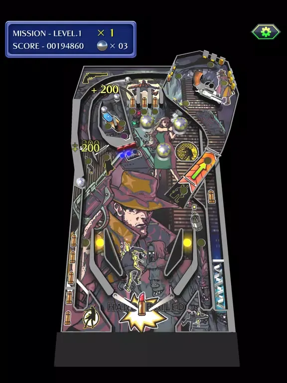 Tangkapan skrin ゲームバラエティー ピンボール iPad 