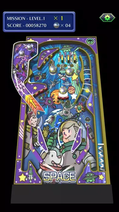 Tangkapan skrin ゲームバラエティー ピンボール