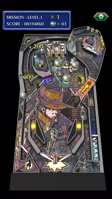 Tangkapan skrin ゲームバラエティー ピンボール