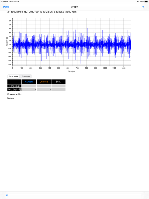 NTN PORTABLE VIBROSCOPE iPad 應用截圖