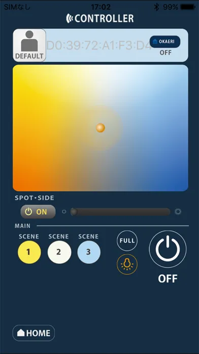 LED Ceiling Light Remote Controller 스크린샷