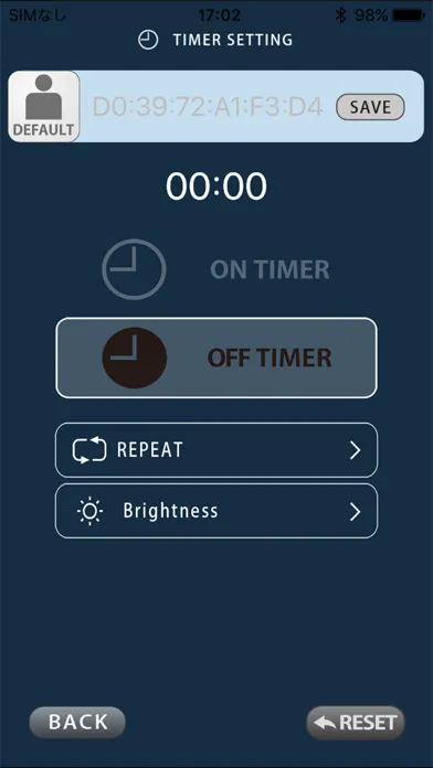 LED Ceiling Light Remote Controller 스크린샷
