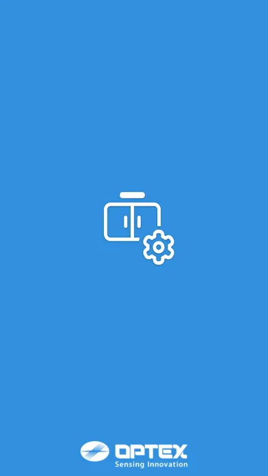 Tangkapan layar オプテックス自動ドア設定