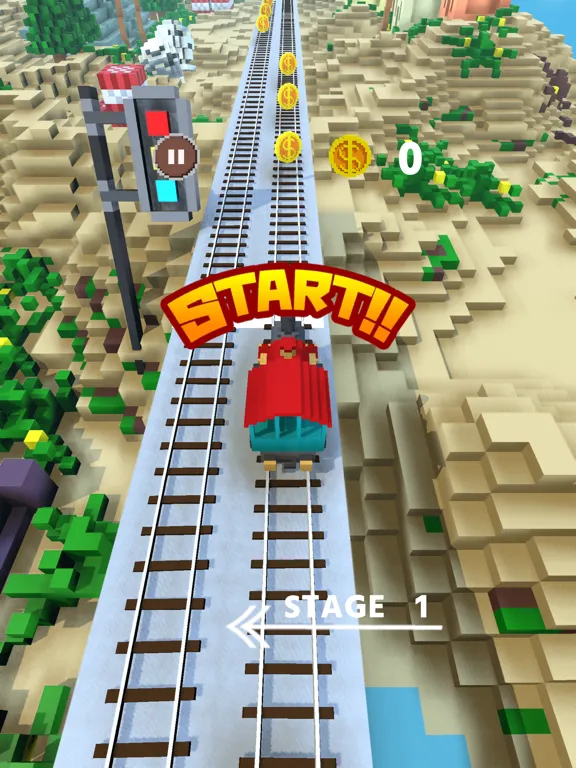 Tangkapan skrin CRAZY TRAINS iPad 