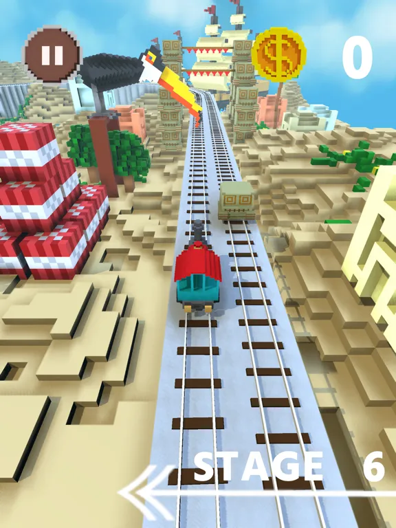 Tangkapan skrin CRAZY TRAINS iPad 