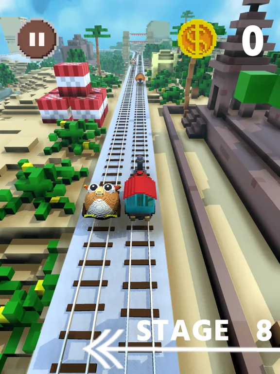 Tangkapan skrin CRAZY TRAINS iPad 