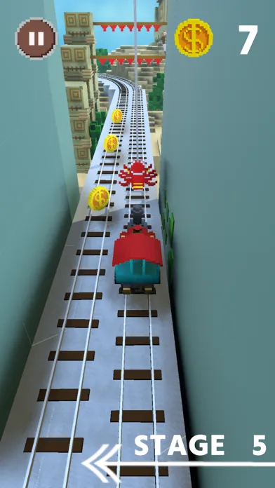 Tangkapan skrin CRAZY TRAINS