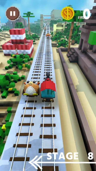 Tangkapan skrin CRAZY TRAINS